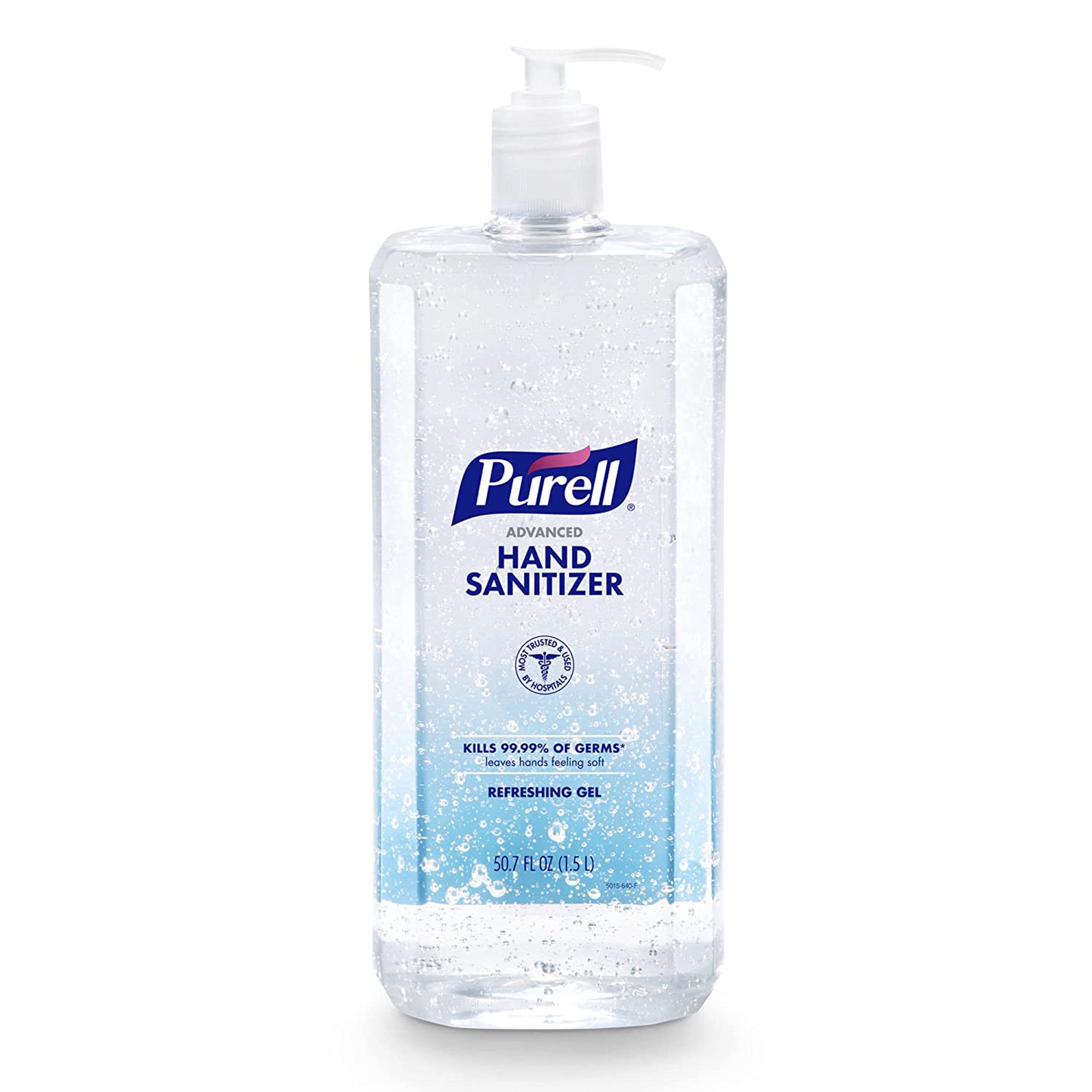 Sanitizer Hand Sanitizer Purell® Advanced 1.5 Liter Ethyl Alcohol Gel Pump Bottle (1/EA 4/CS) by GOJO Industries, Inc.  ID 5015-04